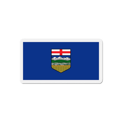 Flag of Alberta Canada - Die-Cut Magnet-4" x 4"-The Sticker Space