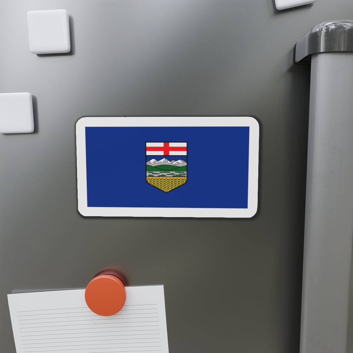 Flag of Alberta Canada - Die-Cut Magnet-The Sticker Space