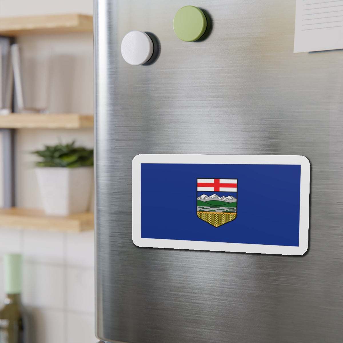 Flag of Alberta Canada - Die-Cut Magnet-The Sticker Space