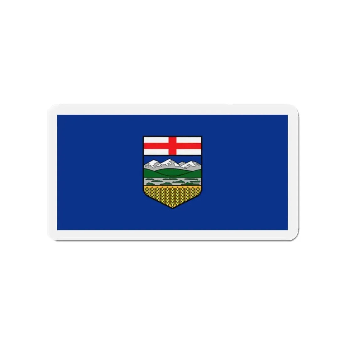 Flag of Alberta Canada - Refrigerator Magnet 2 Inch - The Sticker Space
