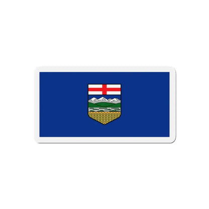 Flag of Alberta Canada - Refrigerator Magnet 4 Inch - The Sticker Space