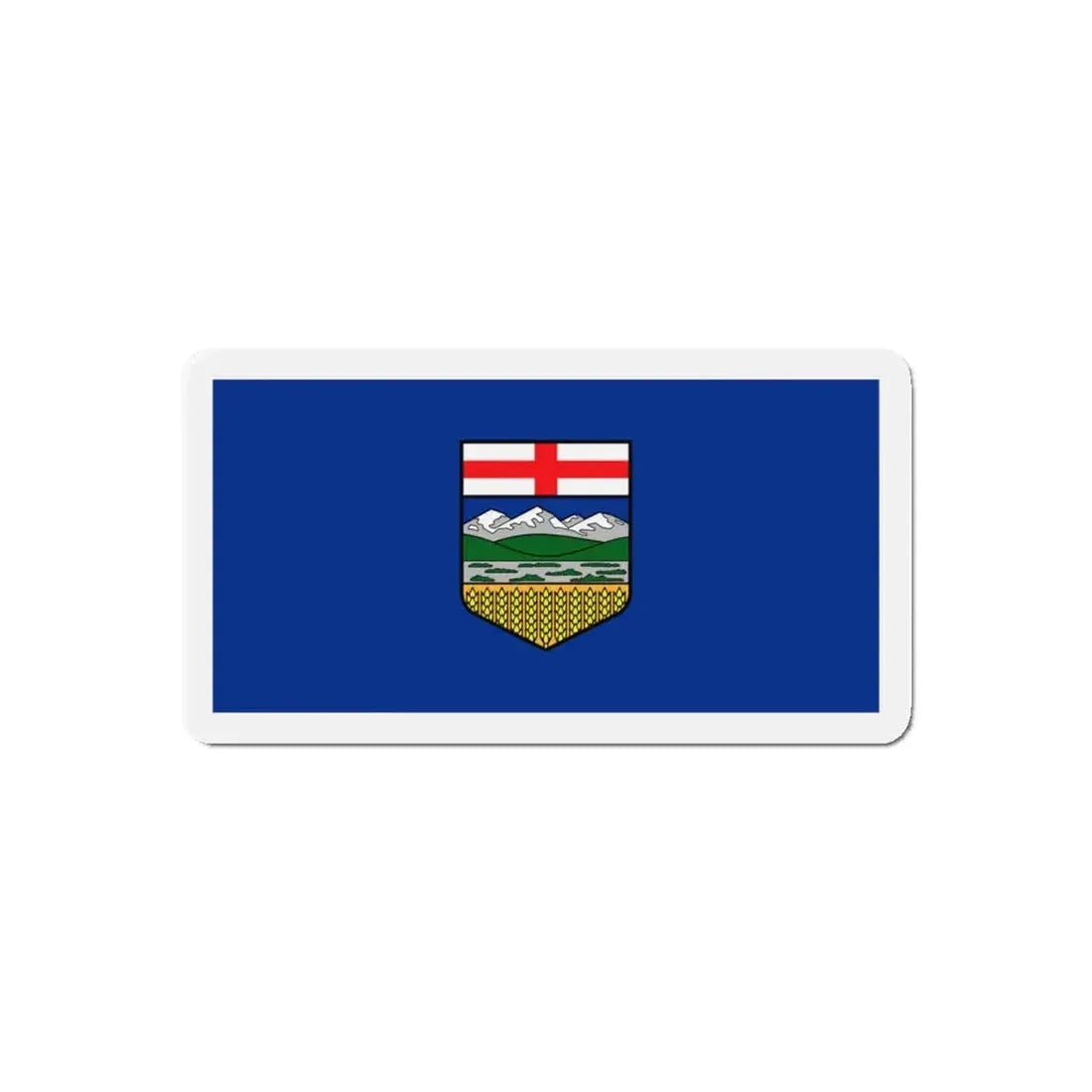 Flag of Alberta Canada - Refrigerator Magnet - The Sticker Space