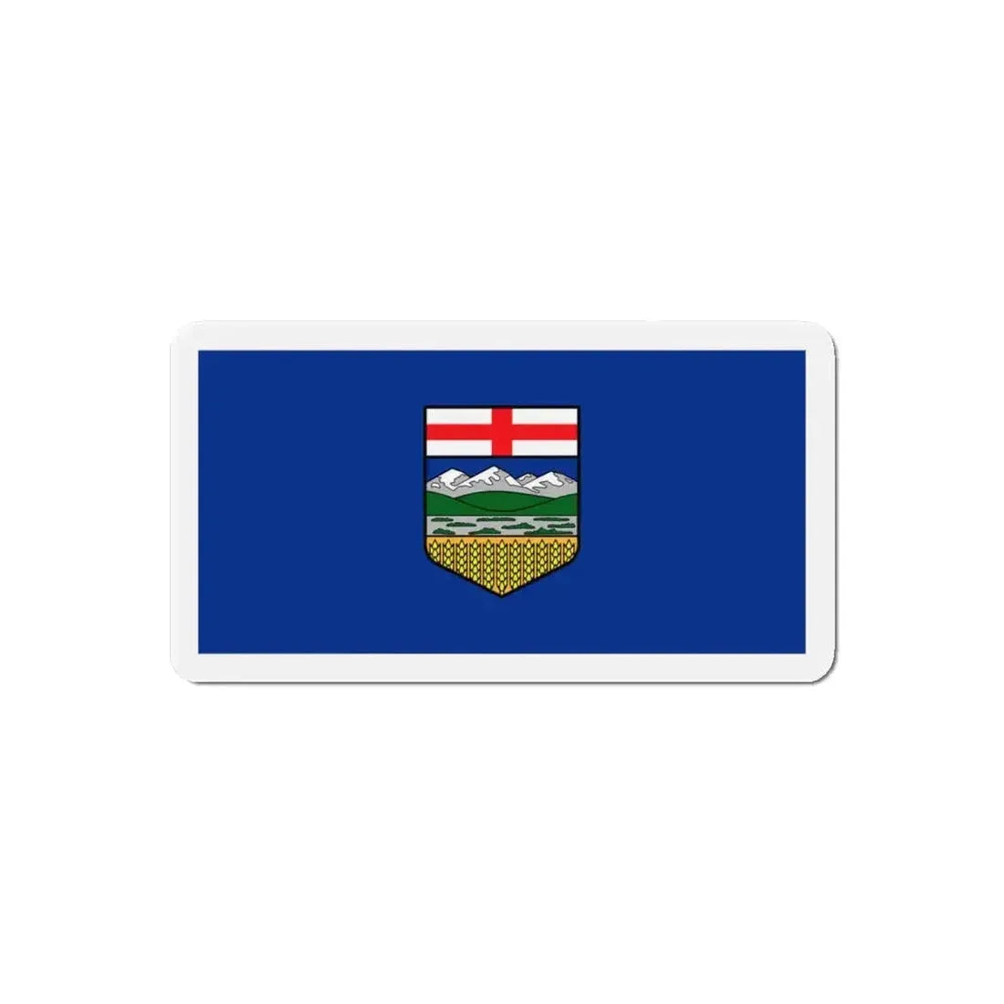 Flag of Alberta Canada - Refrigerator Magnet - The Sticker Space
