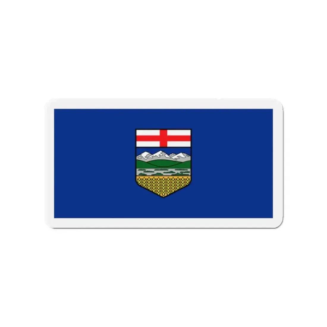 Flag of Alberta Canada - Refrigerator Magnet - The Sticker Space