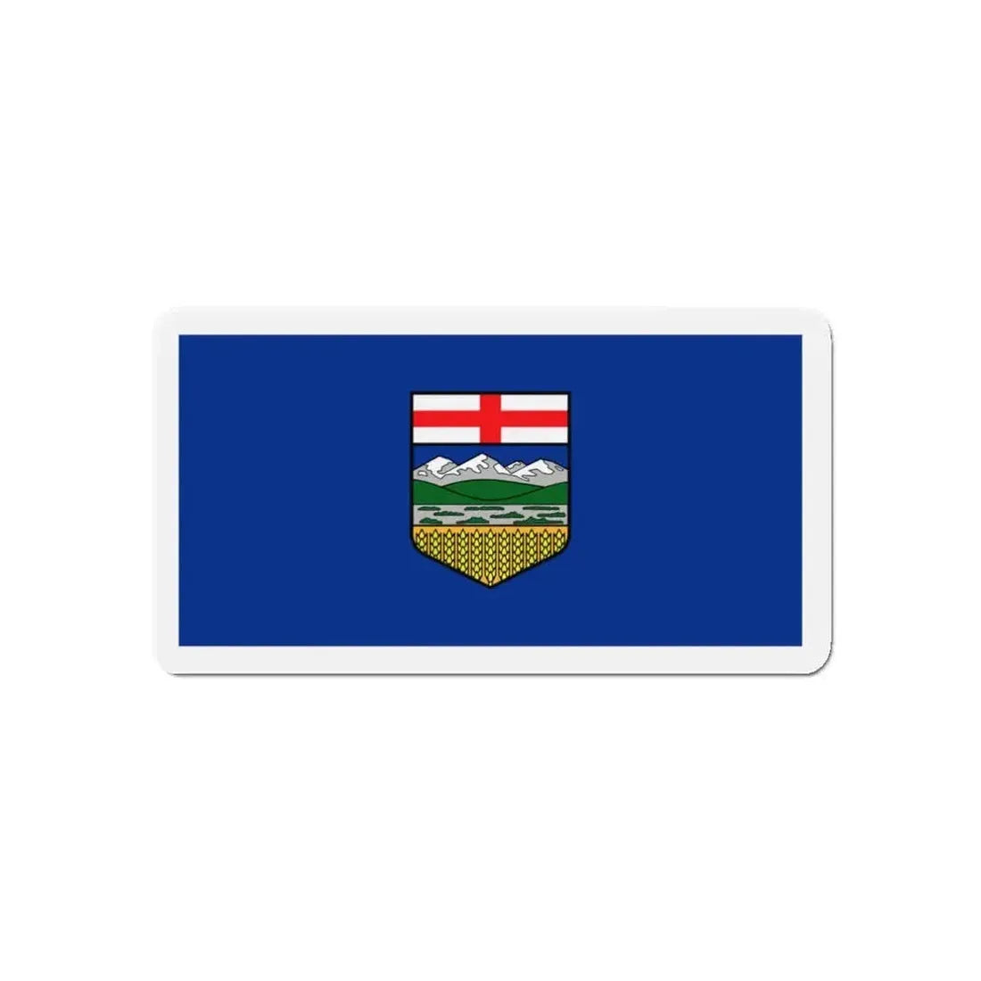 Flag of Alberta Canada - Refrigerator Magnet - The Sticker Space