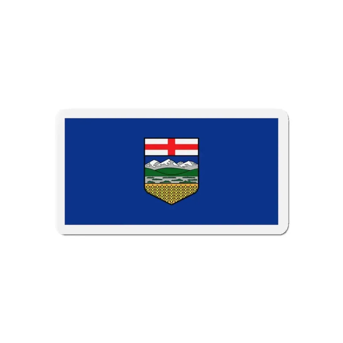 Flag of Alberta Canada - Refrigerator Magnet - The Sticker Space