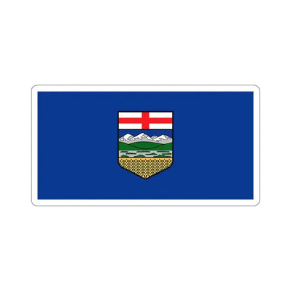 Flag of Alberta Canada STICKER Vinyl Die-Cut Decal 4 Inch - The Sticker Space