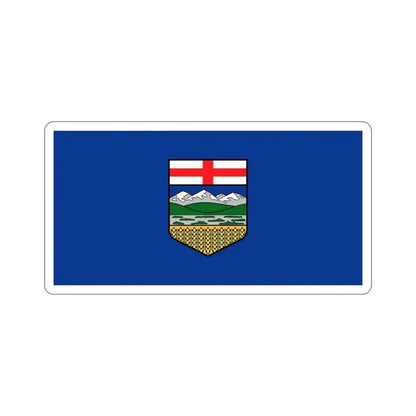 Flag of Alberta Canada STICKER Vinyl Die-Cut Decal 5 Inch - The Sticker Space