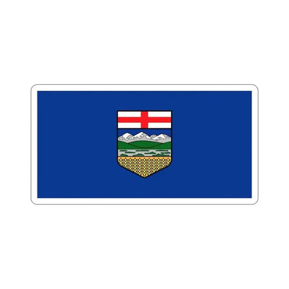 Flag of Alberta Canada STICKER Vinyl Die-Cut Decal 6 Inch - The Sticker Space