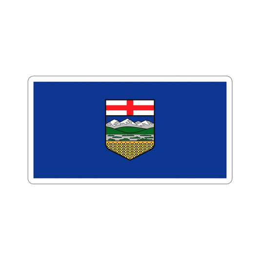 Flag of Alberta Canada STICKER Vinyl Die-Cut Decal-6 Inch-The Sticker Space