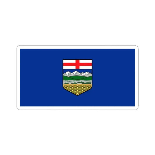 Flag of Alberta Canada - STICKER Vinyl Kiss-Cut Decal 2 Inch White - The Sticker Space