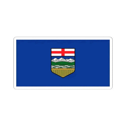 Flag of Alberta (Canada) STICKER Vinyl Kiss-Cut Decal 2 Inch White - The Sticker Space