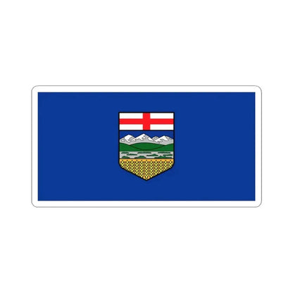 Flag of Alberta (Canada) STICKER Vinyl Kiss-Cut Decal 6 Inch White - The Sticker Space