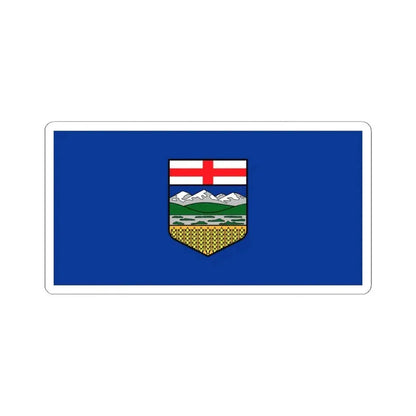 Flag of Alberta (Canada) STICKER Vinyl Kiss-Cut Decal - The Sticker Space