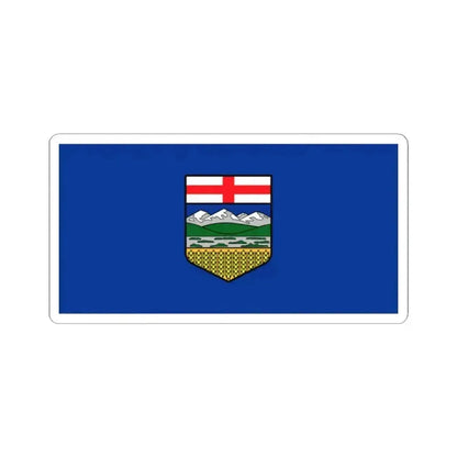 Flag of Alberta (Canada) STICKER Vinyl Kiss-Cut Decal - The Sticker Space
