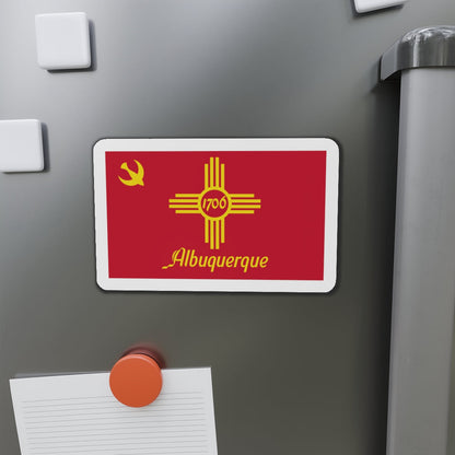 Flag of Albuquerque New Mexico - Die-Cut Magnet-The Sticker Space