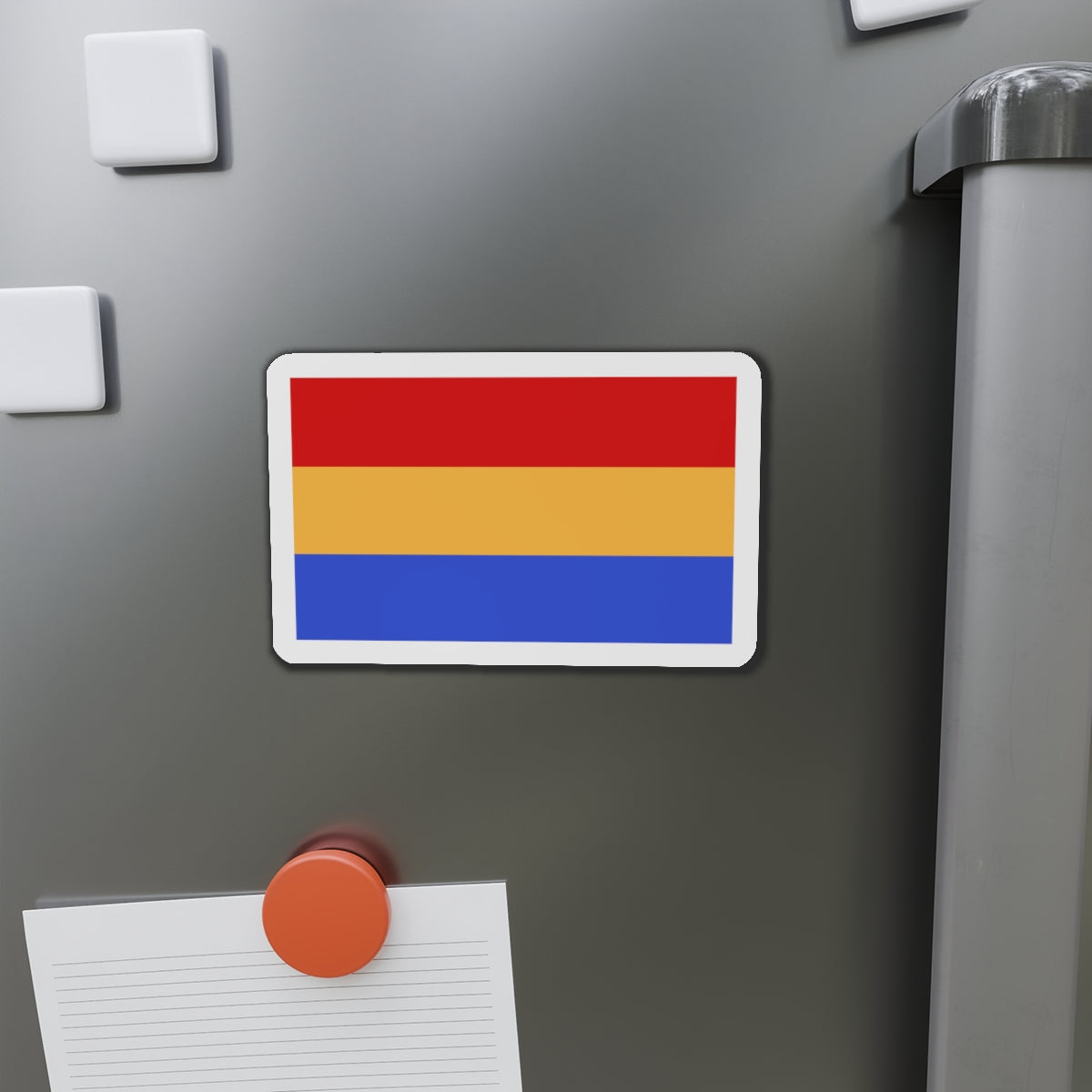 Flag of Aleksandrów Łódzki Poland - Die-Cut Magnet-The Sticker Space