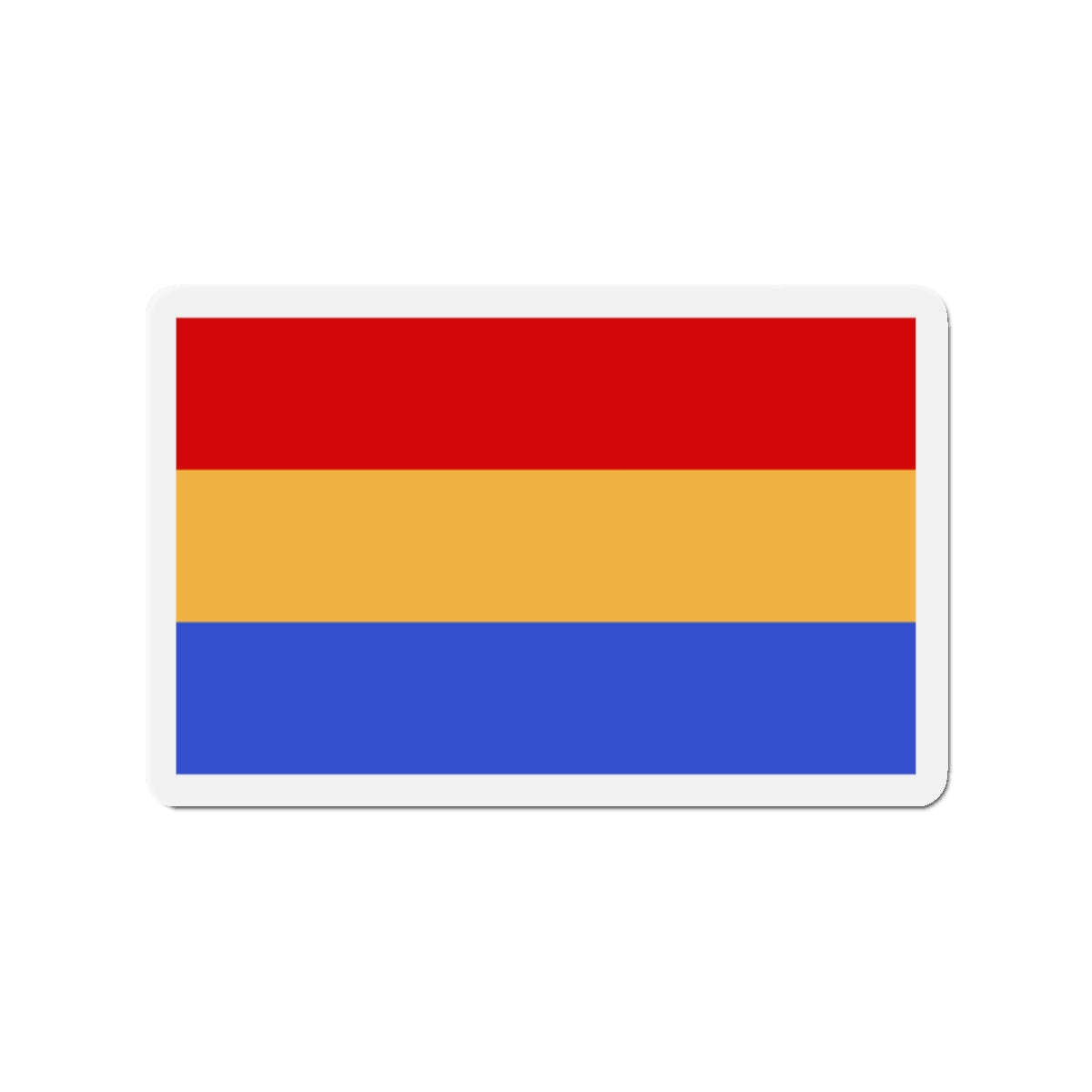 Flag of Aleksandrów Łódzki Poland - Die-Cut Magnet-2" x 2"-The Sticker Space