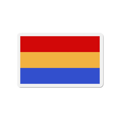 Flag of Aleksandrów Łódzki Poland - Die-Cut Magnet-3" x 3"-The Sticker Space