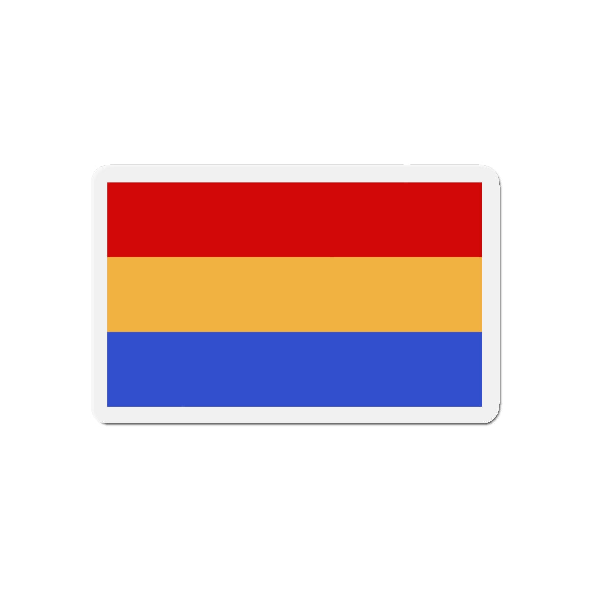 Flag of Aleksandrów Łódzki Poland - Die-Cut Magnet-5" x 5"-The Sticker Space