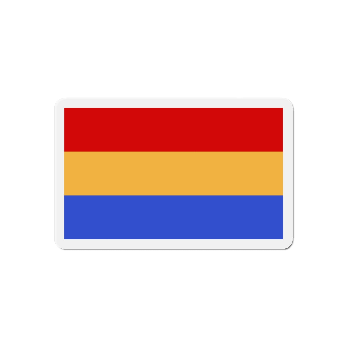 Flag of Aleksandrów Łódzki Poland - Die-Cut Magnet-6 × 6"-The Sticker Space