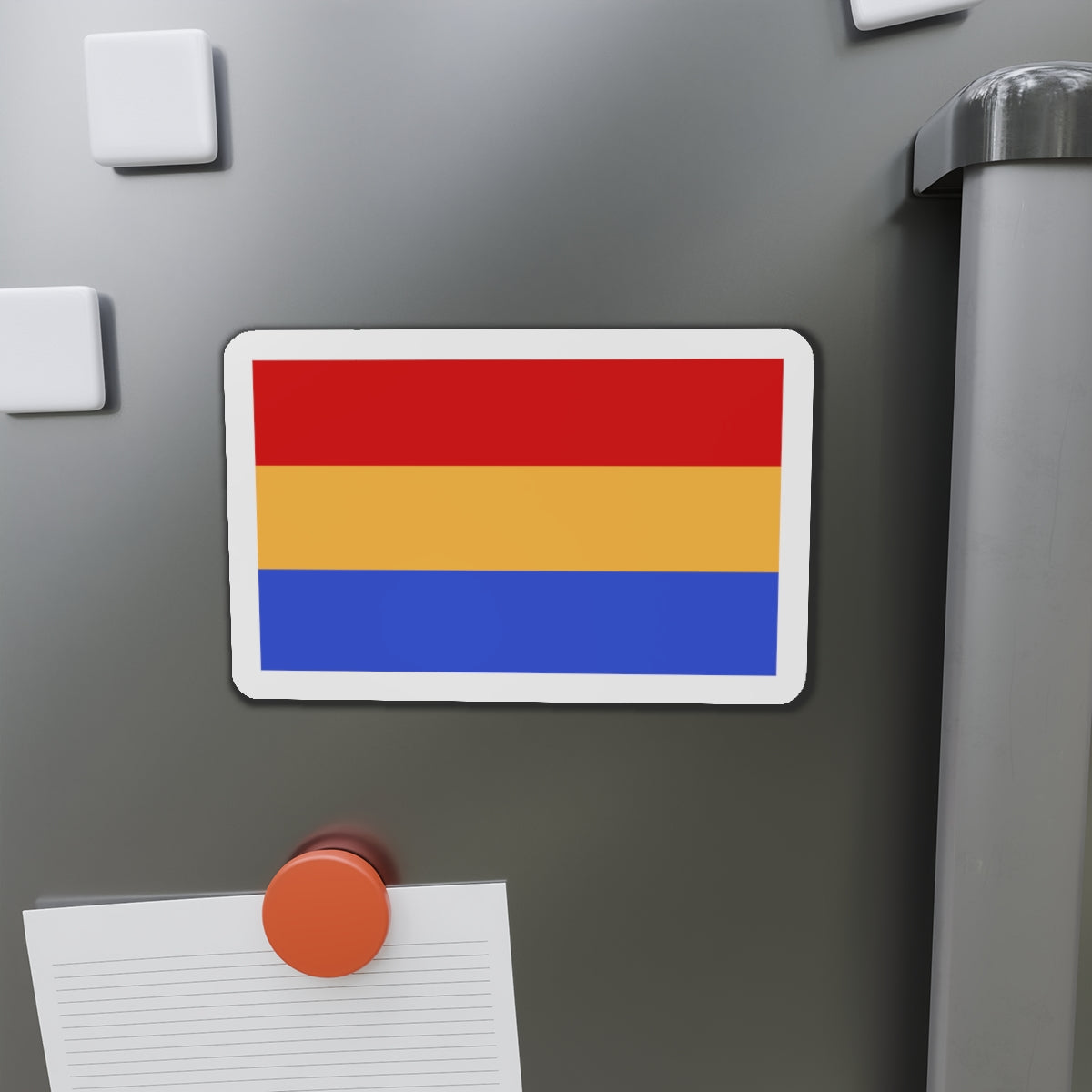 Flag of Aleksandrów Łódzki Poland - Die-Cut Magnet-The Sticker Space