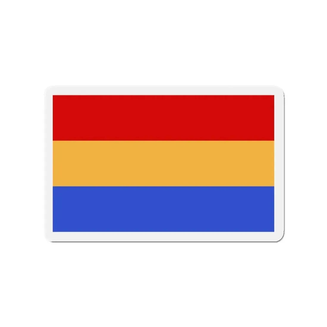Flag of Aleksandrów Łódzki Poland - Refrigerator Magnet 2 Inch - The Sticker Space