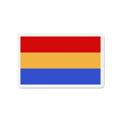 Flag of Aleksandrów Łódzki Poland - Refrigerator Magnet 3 Inch - The Sticker Space