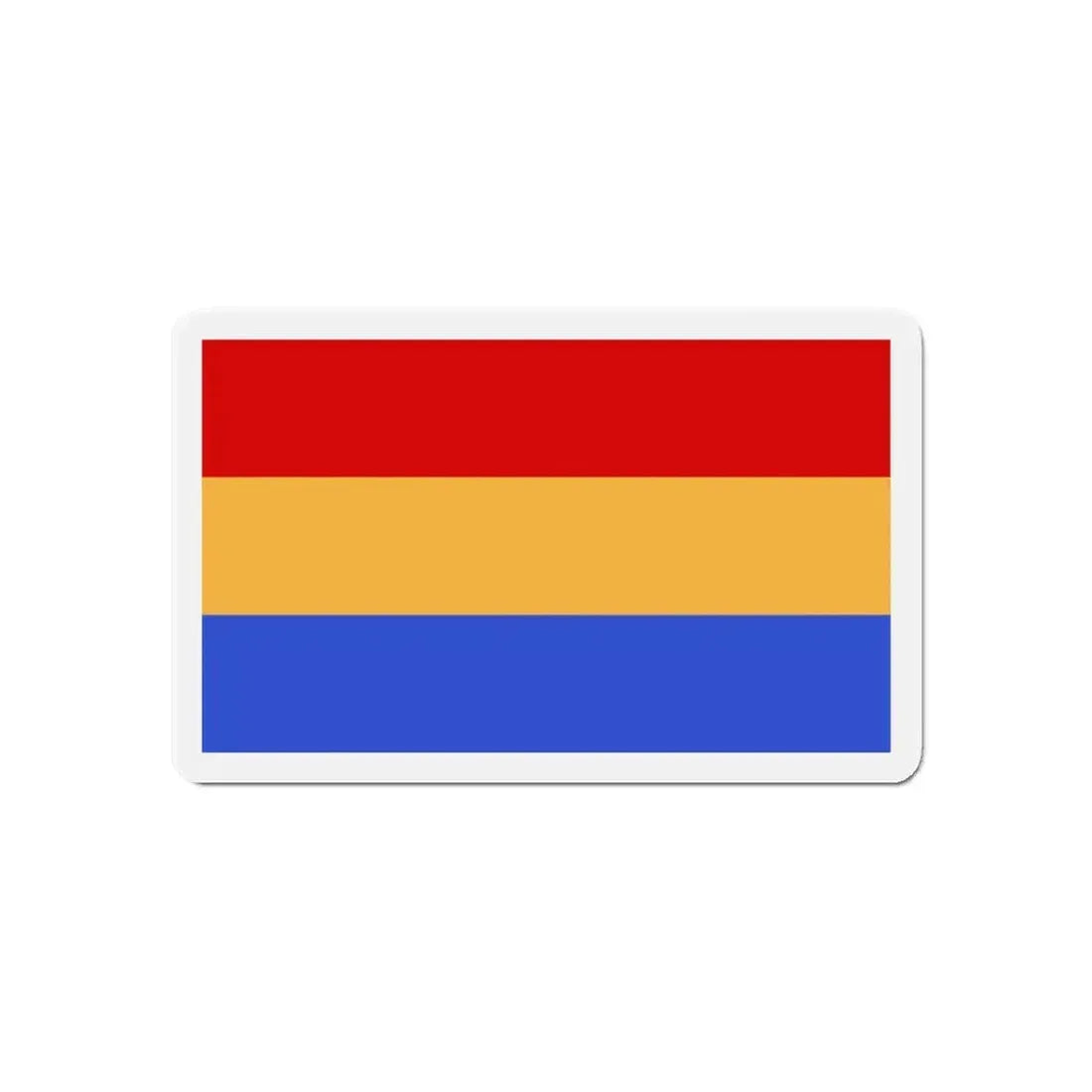 Flag of Aleksandrów Łódzki Poland - Refrigerator Magnet 6 Inch - The Sticker Space