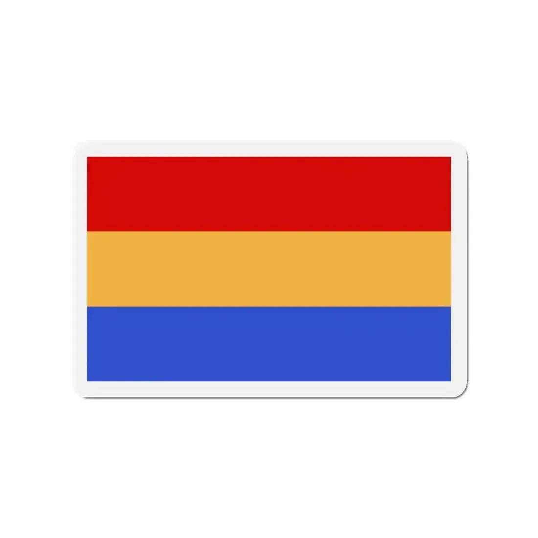 Flag of Aleksandrów Łódzki Poland - Refrigerator Magnet - The Sticker Space