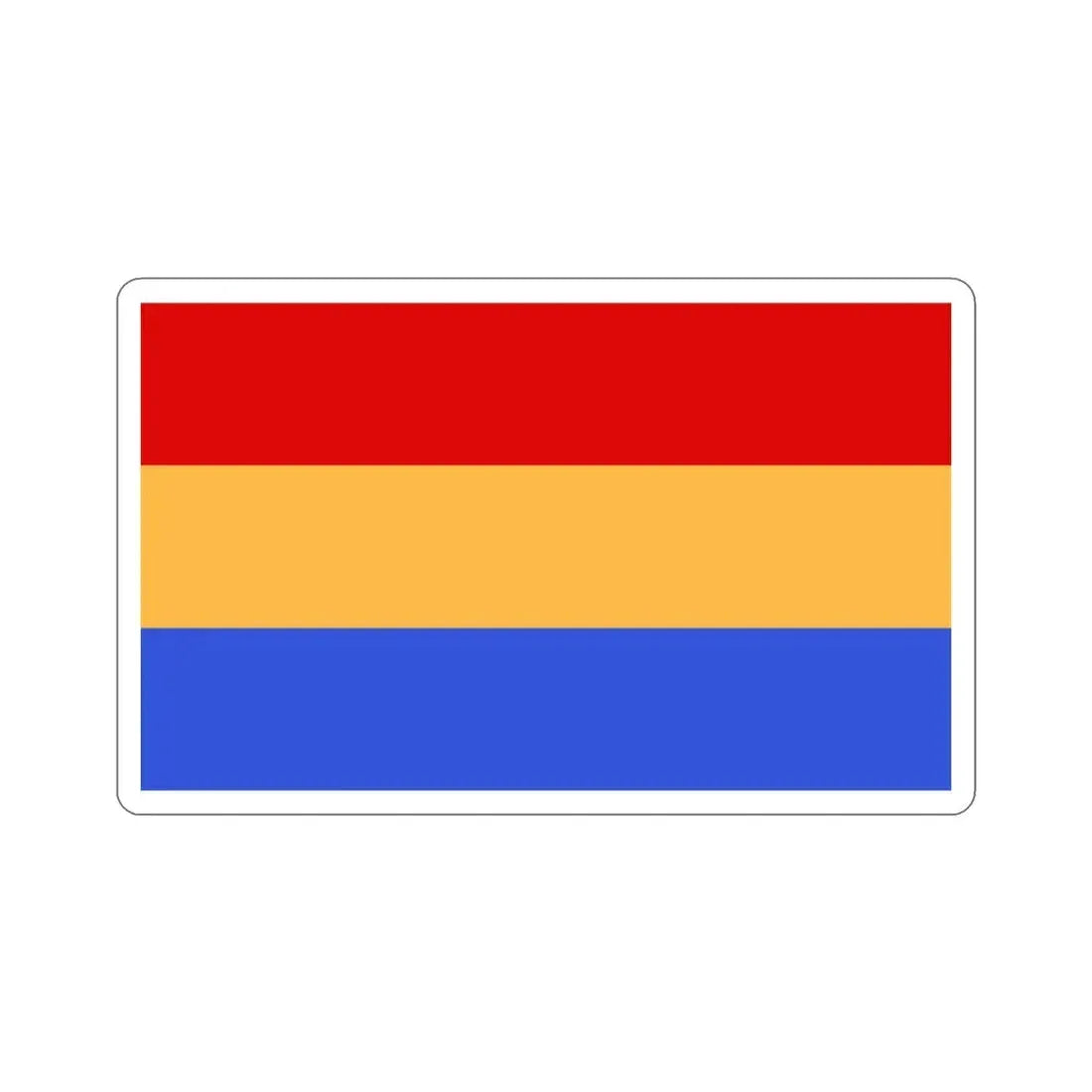 Flag of Aleksandrów Łódzki Poland STICKER Vinyl Die-Cut Decal 2 Inch - The Sticker Space