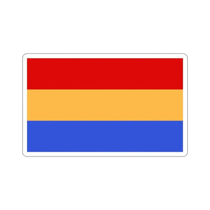 Flag of Aleksandrów Łódzki Poland STICKER Vinyl Die-Cut Decal 3 Inch - The Sticker Space