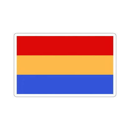 Flag of Aleksandrów Łódzki Poland STICKER Vinyl Die-Cut Decal 5 Inch - The Sticker Space