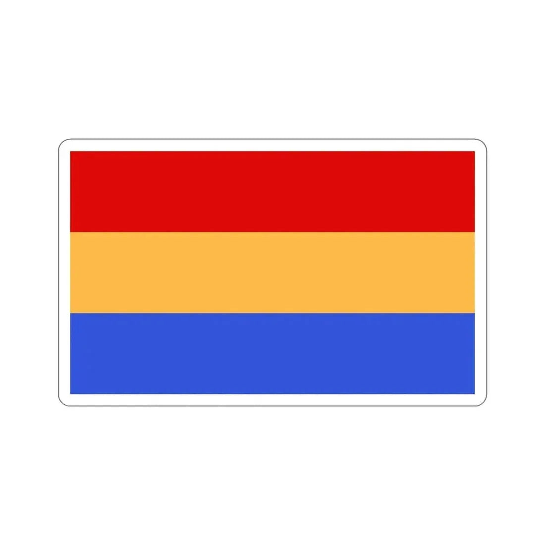 Flag of Aleksandrów Łódzki Poland STICKER Vinyl Die-Cut Decal 6 Inch - The Sticker Space