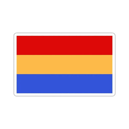 Flag of Aleksandrów Łódzki Poland STICKER Vinyl Die-Cut Decal 6 Inch - The Sticker Space