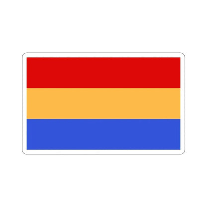 Flag of Aleksandrów Łódzki Poland STICKER Vinyl Die-Cut Decal 6 Inch - The Sticker Space