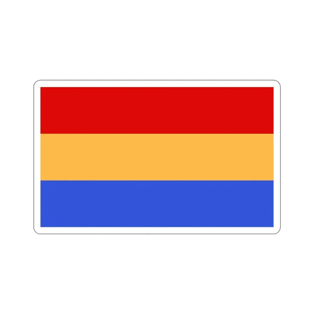 Flag of Aleksandrów Łódzki Poland STICKER Vinyl Die-Cut Decal - The Sticker Space