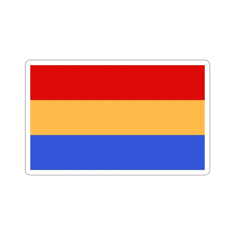 Flag of Aleksandrów Łódzki Poland STICKER Vinyl Die-Cut Decal - The Sticker Space