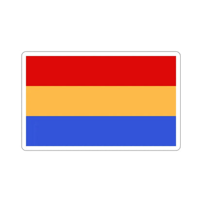 Flag of Aleksandrów Łódzki Poland STICKER Vinyl Die-Cut Decal - The Sticker Space