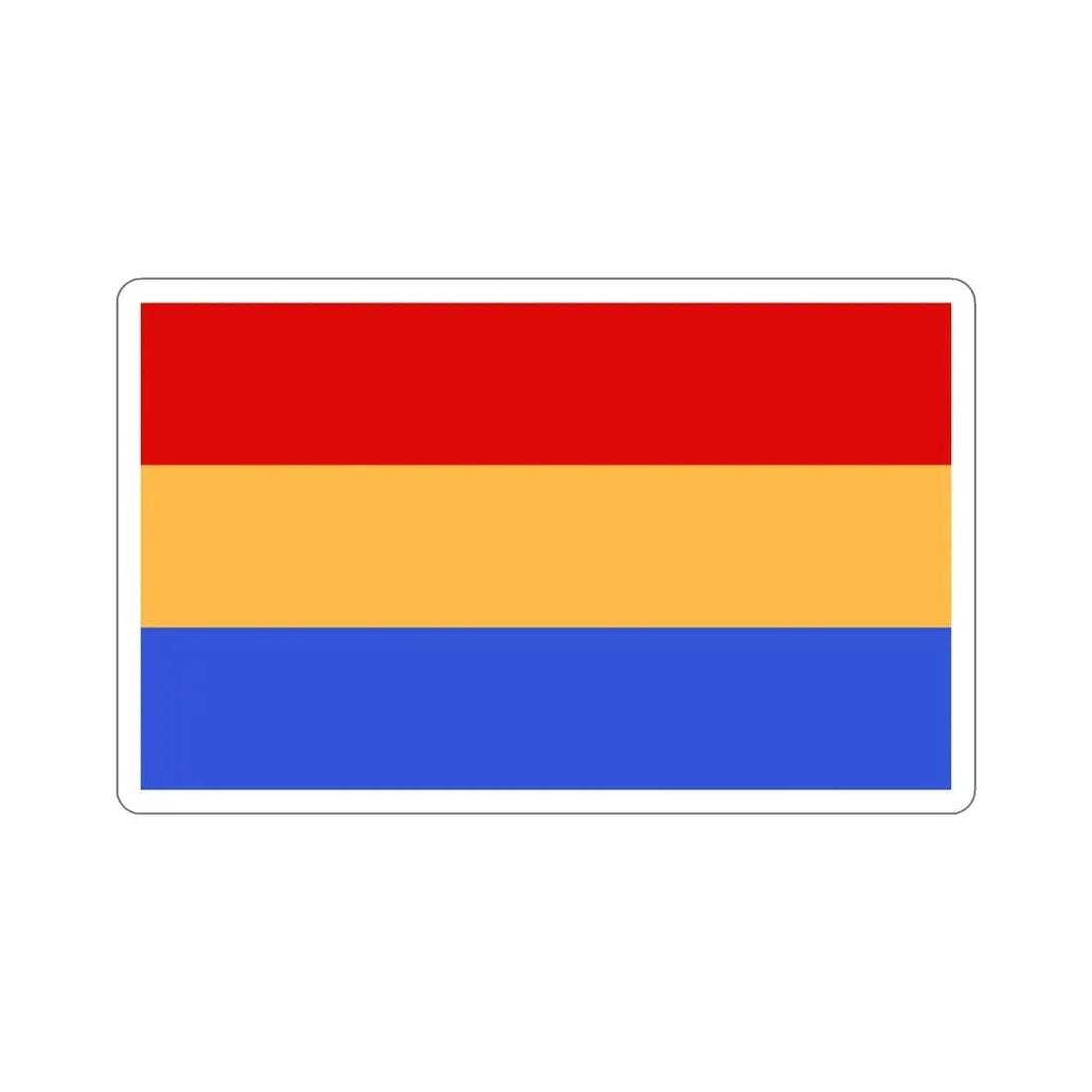 Flag of Aleksandrów Łódzki Poland STICKER Vinyl Die-Cut Decal - The Sticker Space