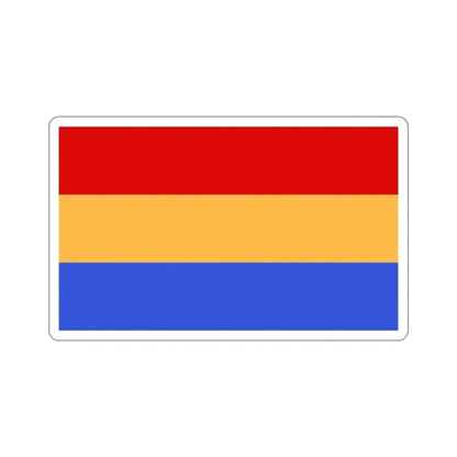 Flag of Aleksandrów Łódzki Poland STICKER Vinyl Die-Cut Decal - The Sticker Space