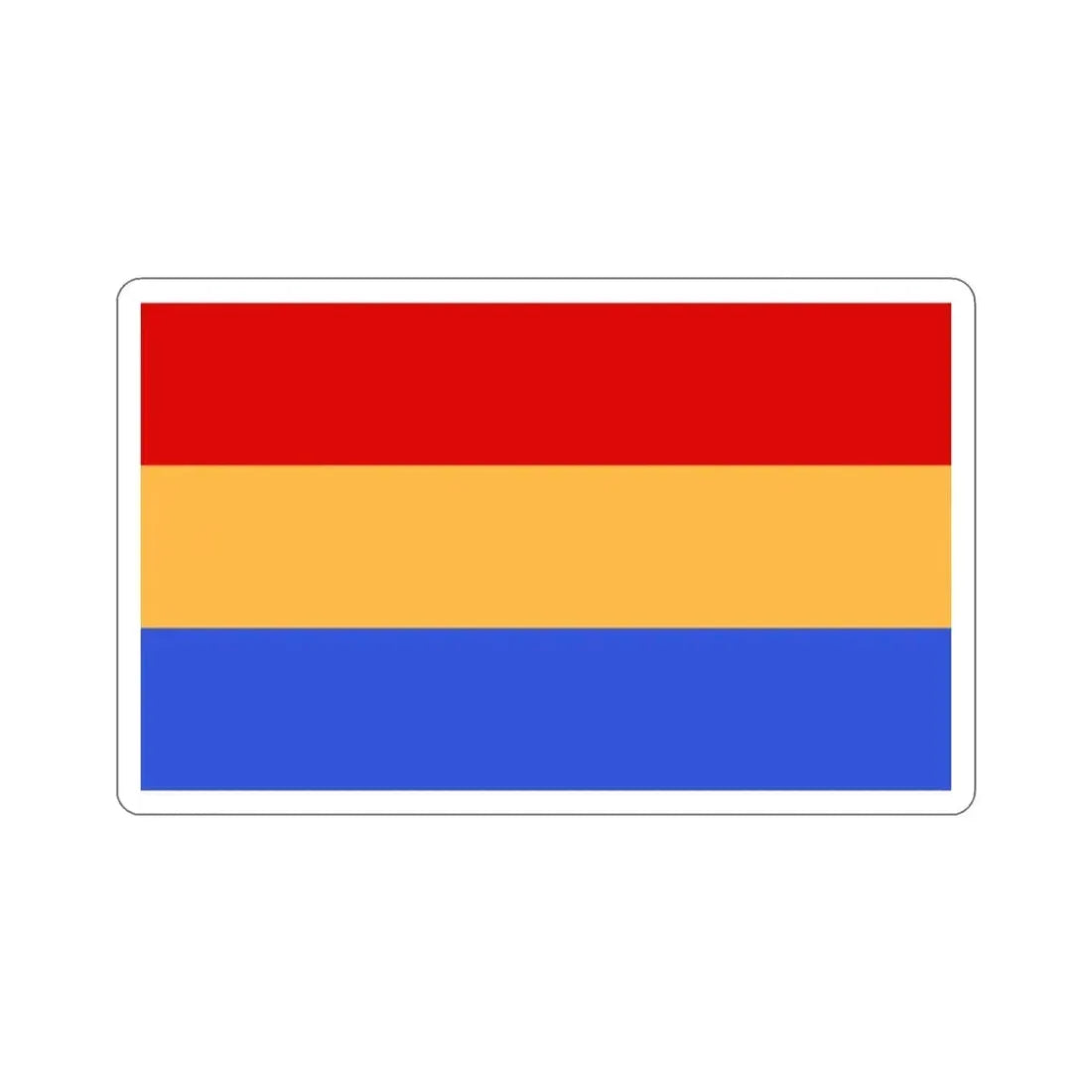 Flag of Aleksandrów Łódzki Poland STICKER Vinyl Die-Cut Decal - The Sticker Space