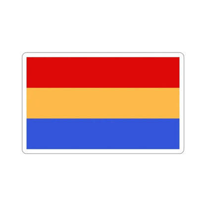 Flag of Aleksandrów Łódzki Poland STICKER Vinyl Die-Cut Decal - The Sticker Space