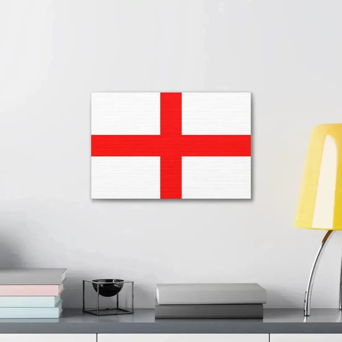 Flag of Alessandria Italy - Canvas Wall Art - The Sticker Space