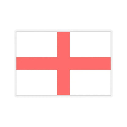 Flag of Alessandria Italy - STICKER Vinyl Kiss-Cut Decal 4 Inch Transparent - The Sticker Space