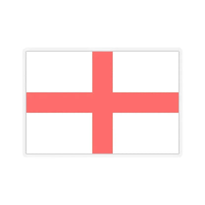 Flag of Alessandria Italy - STICKER Vinyl Kiss-Cut Decal 6 Inch Transparent - The Sticker Space