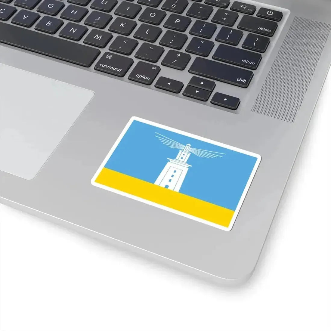 Flag of Alexandria (Egypt) STICKER Vinyl Kiss-Cut Decal - The Sticker Space