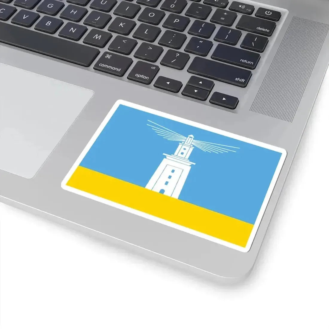 Flag of Alexandria (Egypt) STICKER Vinyl Kiss-Cut Decal - The Sticker Space