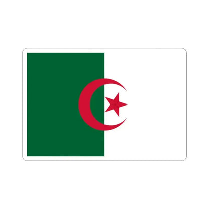 Flag of Algeria 1979 (Algeria) STICKER Vinyl Kiss-Cut Decal 2 Inch White - The Sticker Space