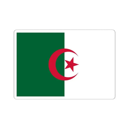 Flag of Algeria 1979 (Algeria) STICKER Vinyl Kiss-Cut Decal 6 Inch White - The Sticker Space